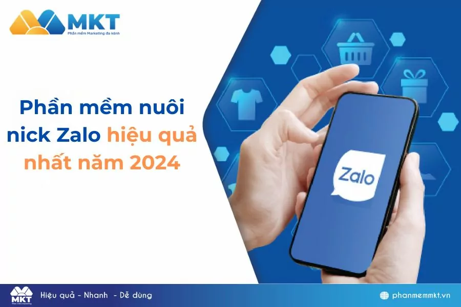 Phần mềm nuôi nick Zalo